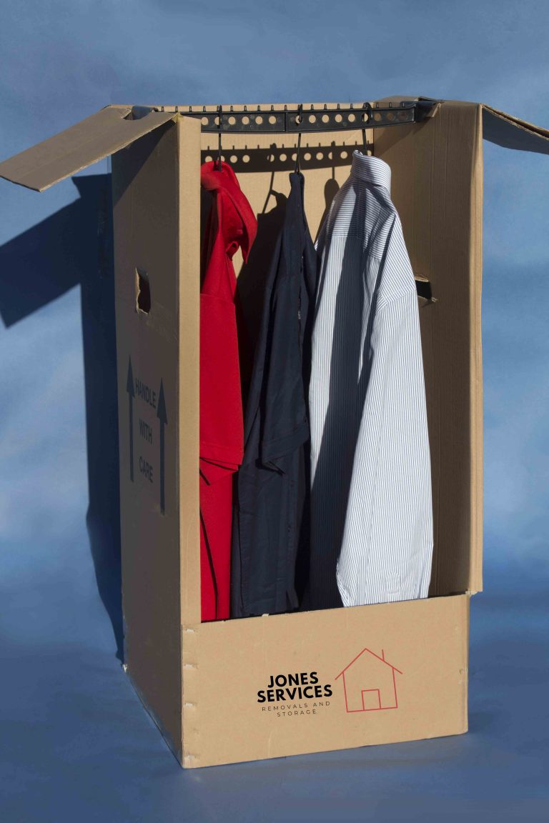 Hang in there! Why you need wardrobe boxes when moving house.