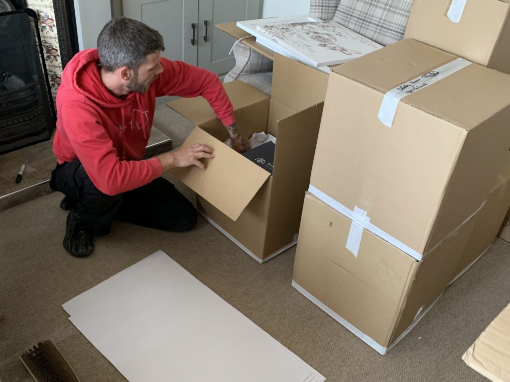 We offer a range of packing solutions for your house removals in Erdington