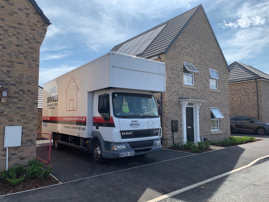 jones services completing movers sutton coldfield job