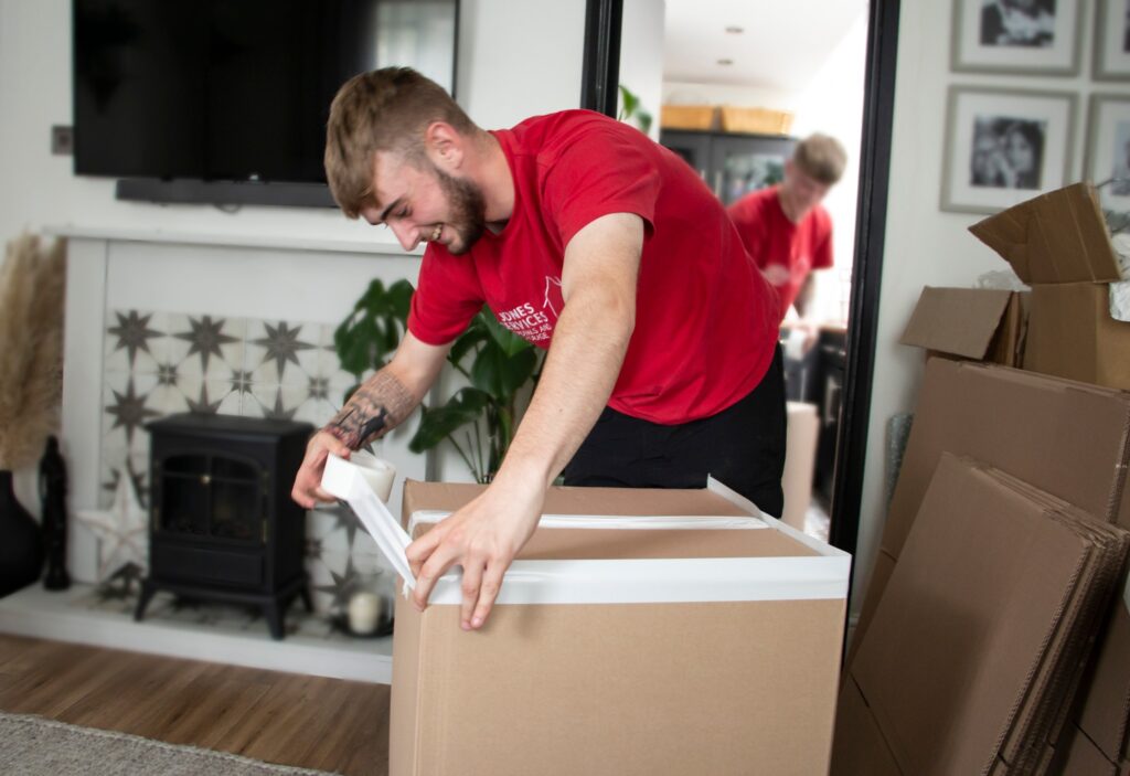 why choose jones for local home removal jones services staff completing a local home removal